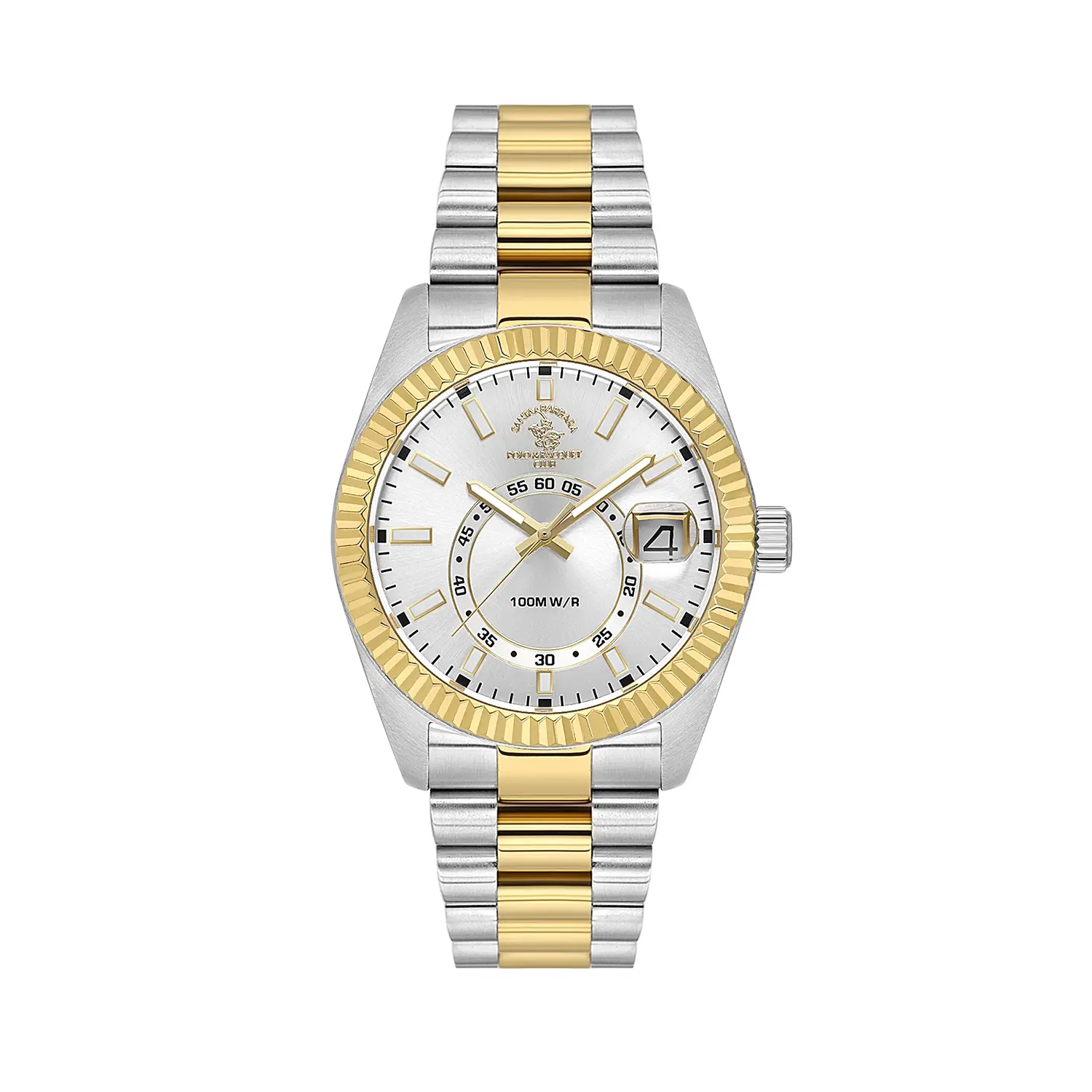 Ceasuri si Ochelari - Santa Barbara Polo Legend - Ceas Barbatesc Quartz Auriu SB.1.10598-8