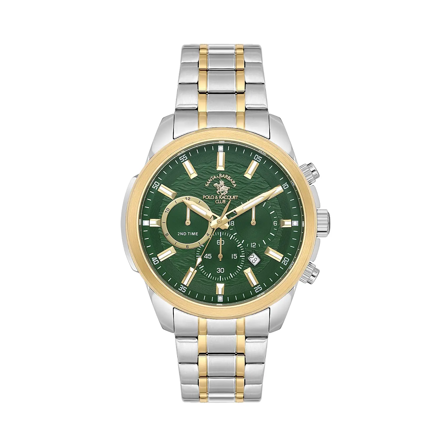 Ceasuri si Ochelari - Santa Barbara Polo Legend - Ceas Barbatesc Quartz Auriu SB.4.10047-6