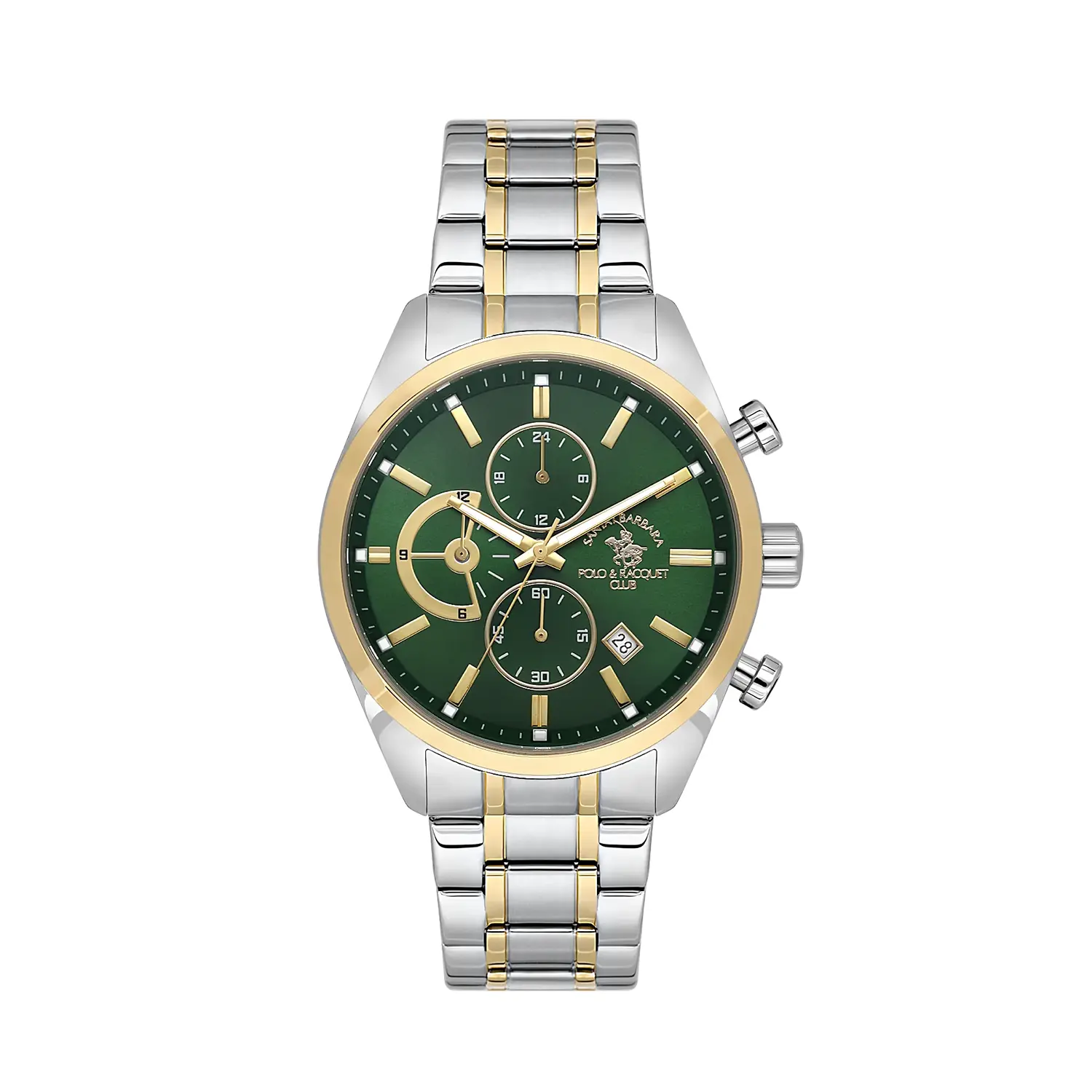 Ceasuri si Ochelari - Santa Barbara Polo Legend - Ceas Barbatesc Quartz Auriu SB.4.10051-6