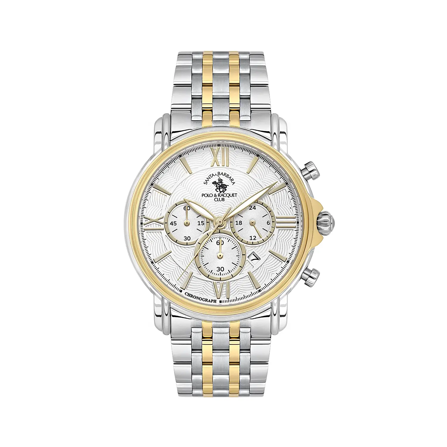 Ceasuri si Ochelari - Santa Barbara Polo Legend - Ceas Barbatesc Quartz Auriu SB.8.10013-4