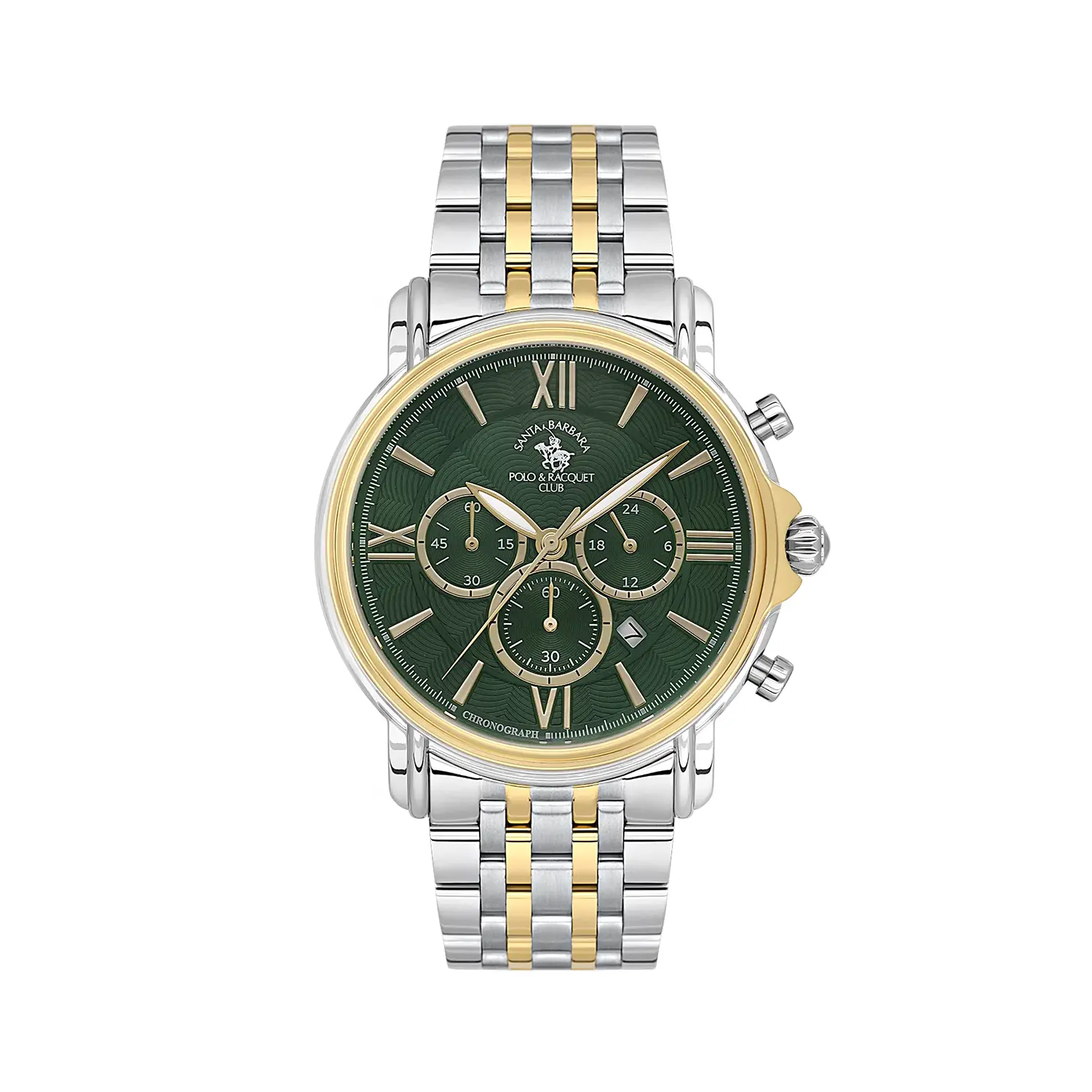Ceasuri si Ochelari - Santa Barbara Polo Legend - Ceas Barbatesc Quartz Auriu SB.8.10013-5