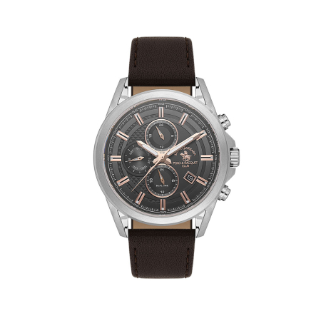 Ceasuri - Santa Barbara Polo Legend - Ceas Barbatesc Quartz Maro SB.1.10676-3