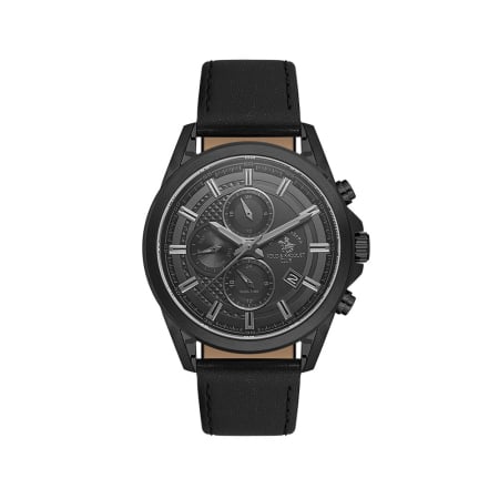 Ceasuri - Santa Barbara Polo Legend - Ceas Barbatesc Quartz Negru SB.1.10676-6