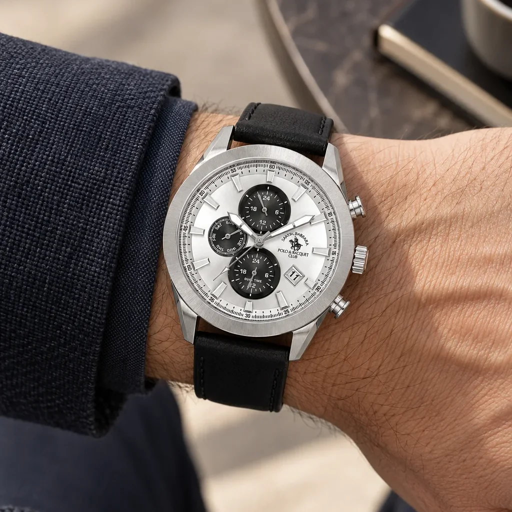 Santa Barbara Polo Legend - Ceas Barbatesc Quartz Negru SB.1.10701-6 [2]