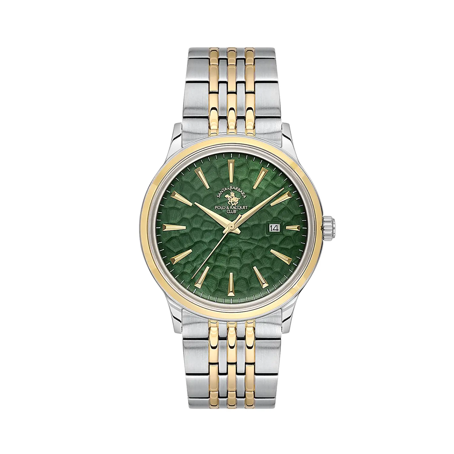 Ceasuri si Ochelari - Santa Barbara Polo Noble - Ceas Barbatesc Quartz Auriu SB.4.10037-6