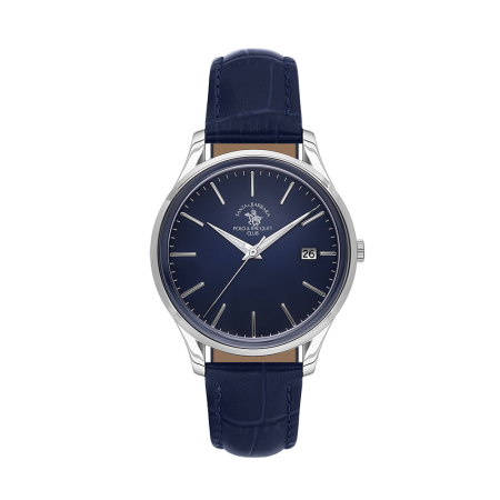 Ceasuri - Santa Barbara Polo Noble - Ceas Barbatesc Quartz Bleumarin SB.8.10011-3