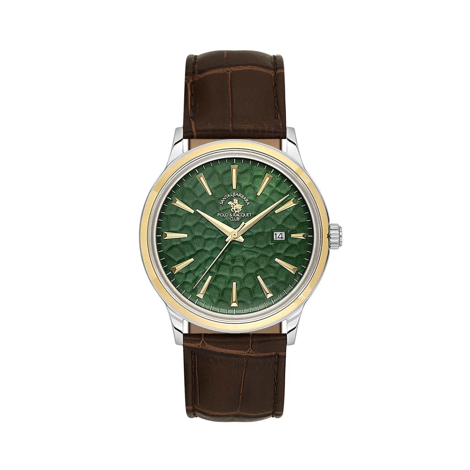 Ceasuri si Ochelari - Santa Barbara Polo Noble - Ceas Barbatesc Quartz Maro SB.4.10038-4