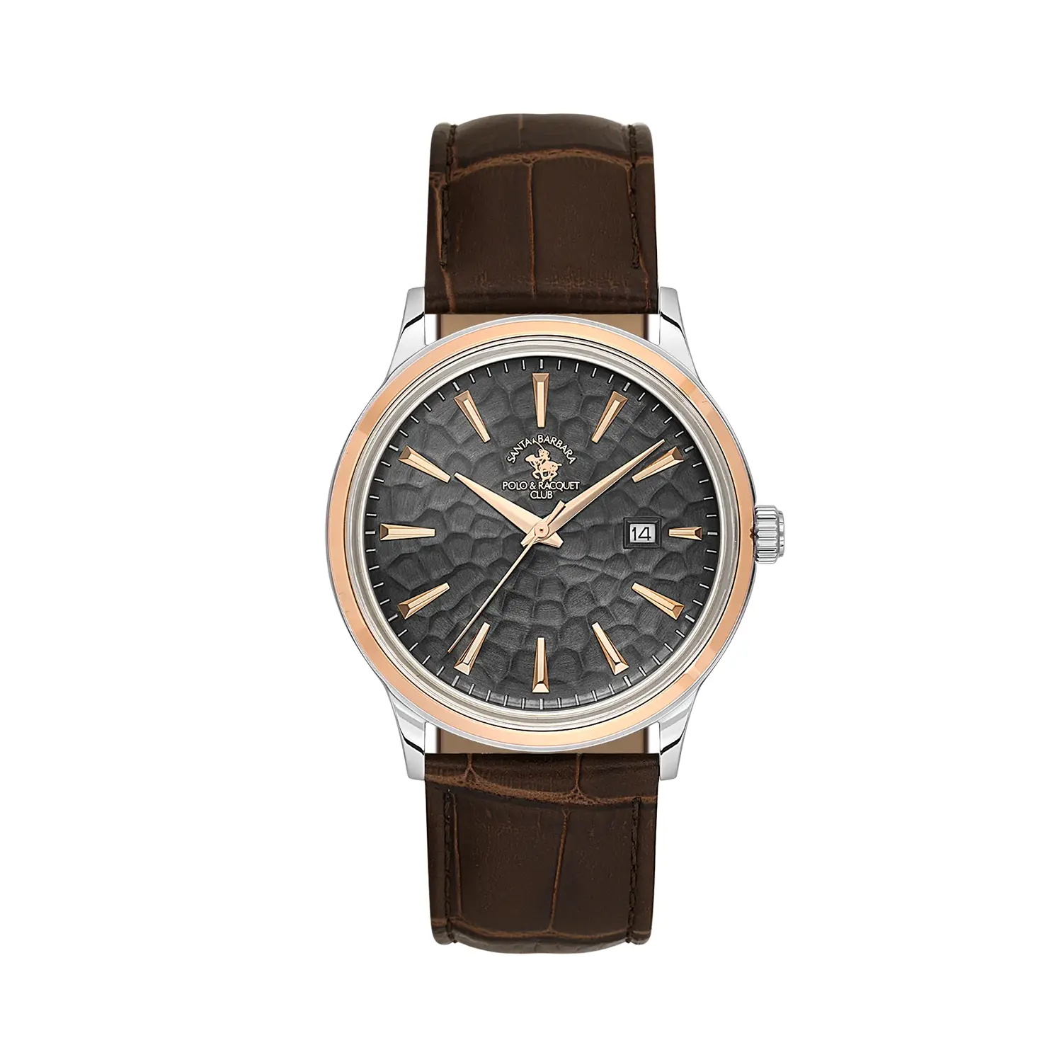 Ceasuri si Ochelari - Santa Barbara Polo Noble - Ceas Barbatesc Quartz Maro SB.4.10038-5