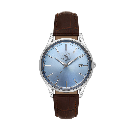 Ceasuri - Santa Barbara Polo Noble - Ceas Barbatesc Quartz Maro SB.8.10011-4