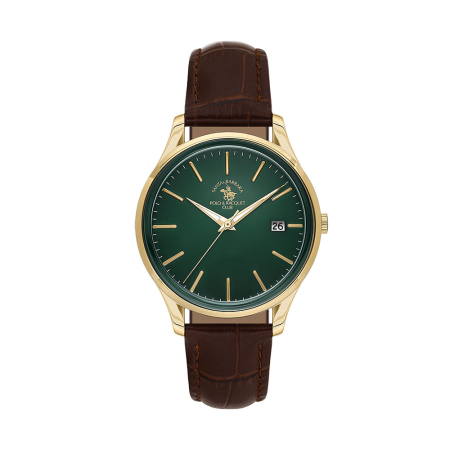 Ceasuri - Santa Barbara Polo Noble - Ceas Barbatesc Quartz Maro SB.8.10011-5