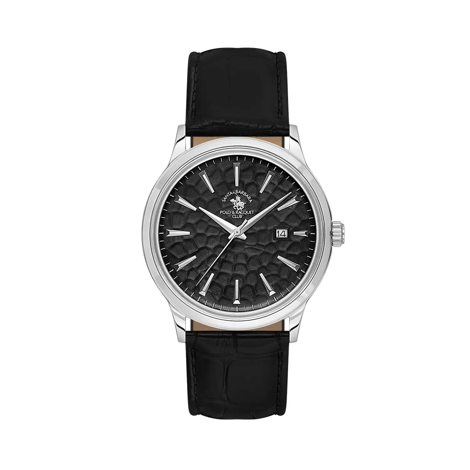 Ceasuri si Ochelari - Santa Barbara Polo Noble - Ceas Barbatesc Quartz Negru SB.4.10038-2
