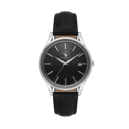 Ceasuri - Santa Barbara Polo Noble - Ceas Barbatesc Quartz Negru SB.8.10011-2