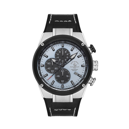Ceasuri - Santa Barbara Polo Prive - Ceas Barbatesc Quartz Negru SB.3.10001-2