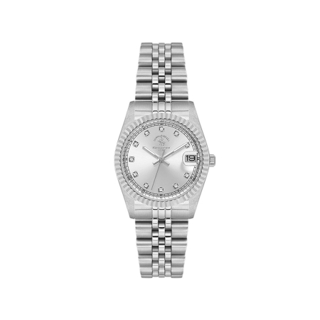 Ceasuri - Santa Barbara Polo Unique - Ceas Dama Quartz Argintiu SB.4.10034-1