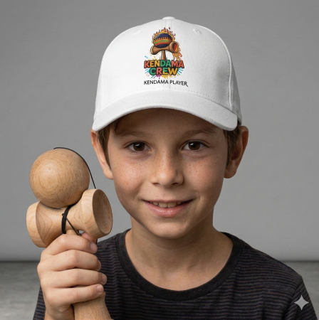 Cadouri pentru profesori sau absolventi - Sapca personalizata Kendama player pentru pasionati ❤️ E-Cadou.com