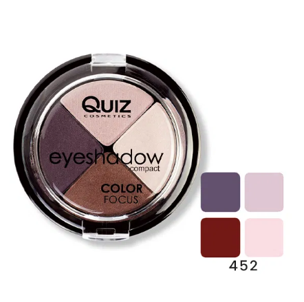 Fard de pleoape - Fard Ochi Quiz Color Focus 4 culori – 452