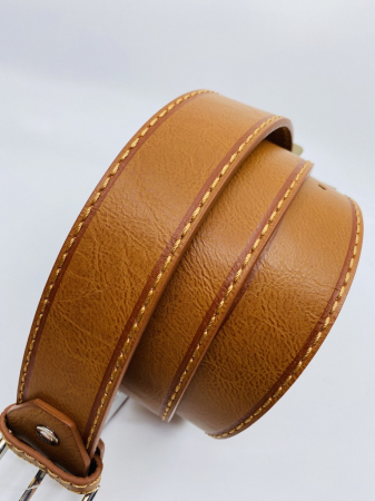 Set cadou pentru bărbați Portofel de piele si Curea maro mărime 135cm, maro Coffee, DW15040 [2]