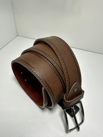 Set cadou Portofel din piele 100% si Curea piele ecologica maro inchis, LY1531_1379DB [3]