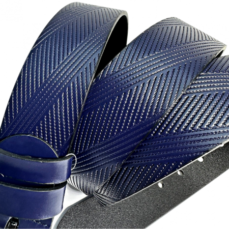 Set cadou Portofel din piele naturala si Curea din piele ecologica A-2316-4BLM, latime curea 3.5cm, e-CADOU [2]