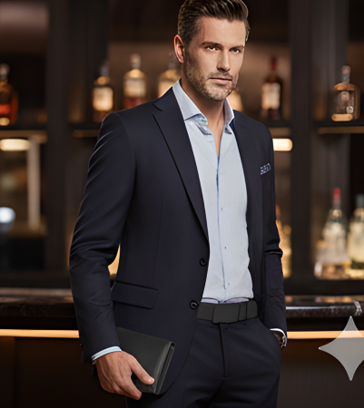 Set cadou Portofel piele si Curea piele ecologica de barbati neagra,PB-LY1114 latime curea 3.5cm, e-CADOU, latime curea 3.5cm, e-CADOU [4]