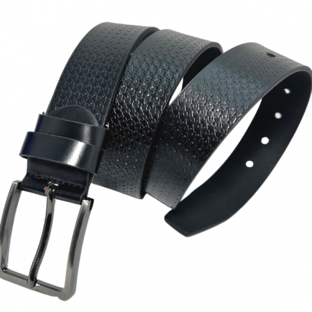 Fashion - Set cadou Portofel din piele naturala si Curea din piele ecologica A-2185-4N, latime curea 3.5cm, e-CADOU