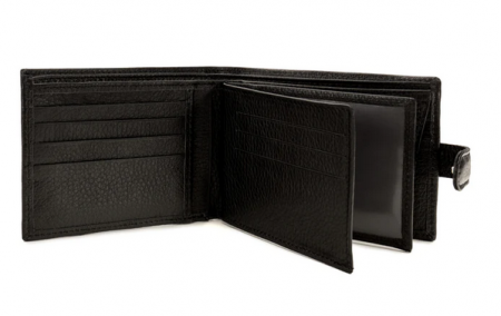 Set cadou Portofel si Curea de piele naturala de barbati culoare negru, produs in Romania, SRN_NAPPA_02.106 [1]