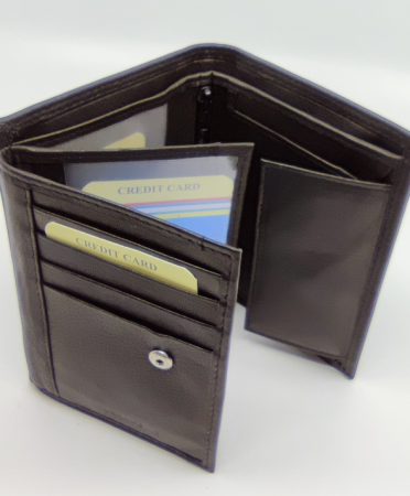 Set cadou Portofel si Curea de piele naturala de barbati negru F1/ F2091.4_P1379, marimi 105-170 cm [2]