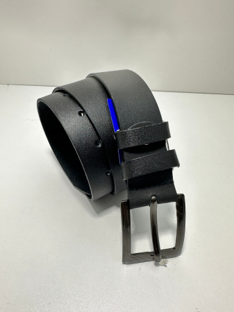 Set cadou Portofel si Curea de piele naturala de barbati negru, produs in Romania, SRN02.03 [2]