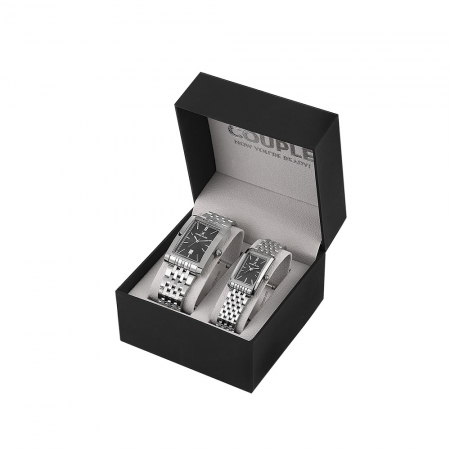 Ceasuri - Set ceasuri pentru dama si barbati, Daniel Klein Pair DK.1.14011.2