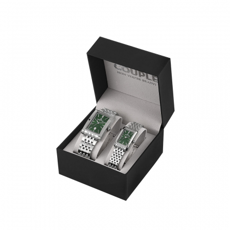 Ceasuri - Set ceasuri pentru dama si barbati, Daniel Klein Pair DK.1.14011.4