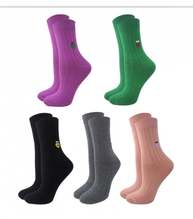 Fashion - Set Sosete de dama, din bumbac,  5in1, NPX8830