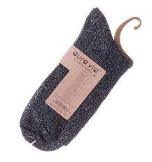 Set Sosete de dama cu sclipici, din bumbac,  5in1, NPX33-11 [2]