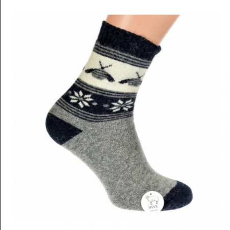 Set Sosete de iarna dama, thermo din lana,  groase pentru iarna, 5in1, TNV6917 [3]