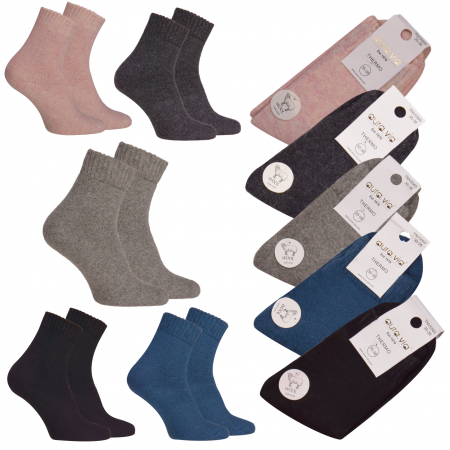 Set Sosete de iarna dama, thermo din lana,  groase pentru iarna, 5in1, TNV5565 [0]