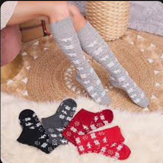 Șosete lungi de Crăciun pentru femei, 5in1,  NTP9378 [0]