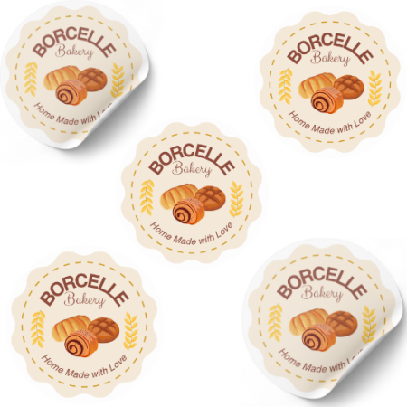 Set stickere etichete autoadezive personalizate  pentru patiserica sau cofetaria ta [1]