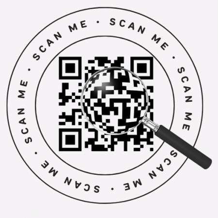 Set stickere etichete autoadezive rotunde personalizate Cod QR [2]