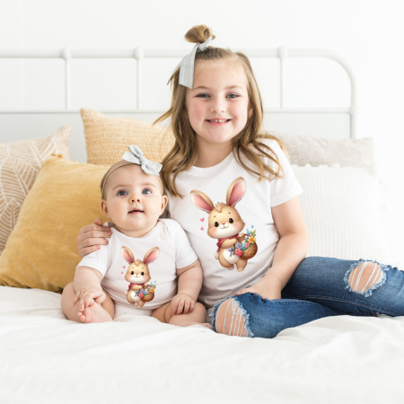 Tricouri personalizate Family - Tricou personalizat pentru copii iepuras paste  TCP311