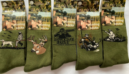 Sosete barbati thermo din bambus, set 5 perechi, FEV5713, perfecte pentru iarna, vanatori [1]