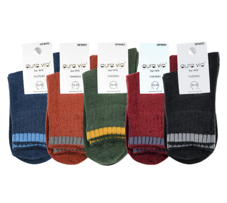 Sosete femei thermo din bumbac, set 5 perechi, NP8993, perfecte pentru iarna [1]