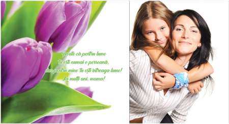 Rama foto sticla MAMA cu poze personalizate T1015_20 [1]