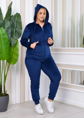 Trening dama bleomarin, catifea soft, fermoar, e-Cadou [5]
