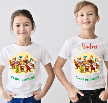Tricou absolvire Clasa piticilor pentru  educatoare, elevi clasa 4 sau gradinita ABS10898 [1]