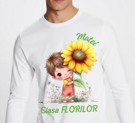 Tricou absolvire elevi clasa 4 sau gradinita Clasa Floricelelor [2]