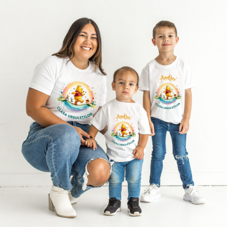 Tricou absolvire elevi clasa 4 sau gradinita Clasa ursuletilor cu text sau poze ABS1057 [1]