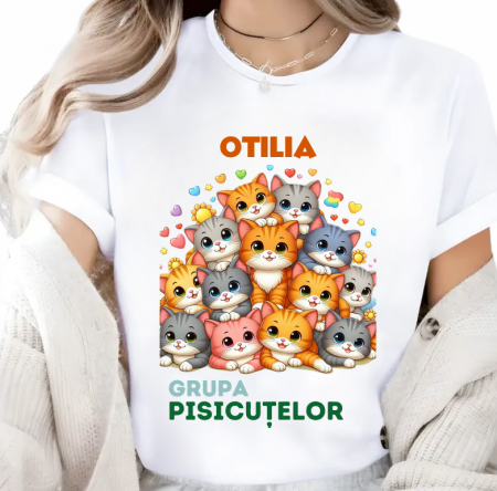 Tricou absolvire elevi clasa 4 sau gradinita Pisicutelor Tricou absolvire elevi clasa 4 sau gradinita Pisicutelor
