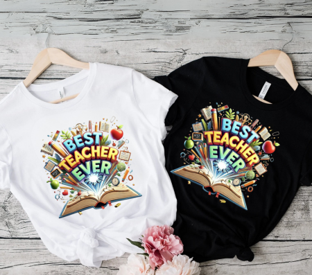 Tricou back to school bumbac– cadou personalizat pentru profesori [2]