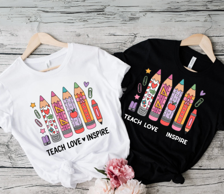 Cadouri pentru profesori sau absolventi - Tricou back to school bumbac– cadou personalizat pentru profesori