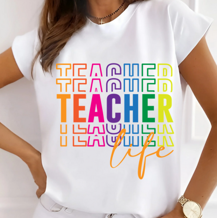 Tricou back to school bumbac– cadou personalizat pentru profesori [1]