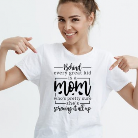 Tricou bumbac model Behind i kid personalizat cu nume  sau poza preferata TC5056 [1]